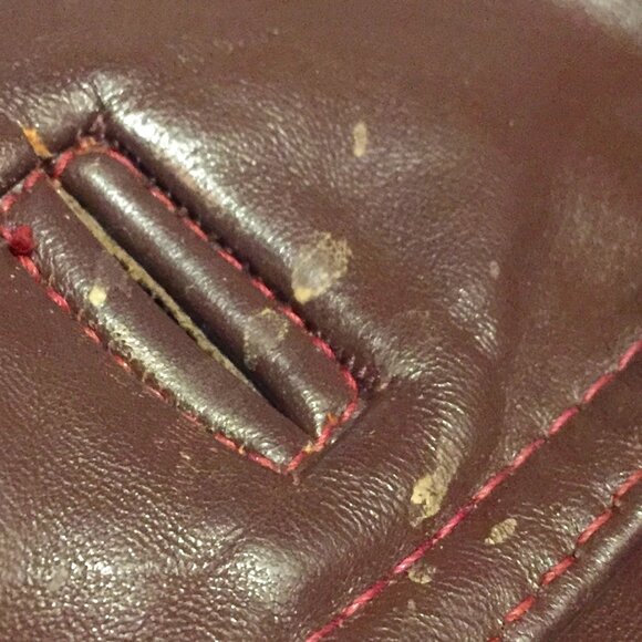 VINTAGE CUBALAN BELTED LEATHER JACKETS SIZE 10 - Picture 14 of 15